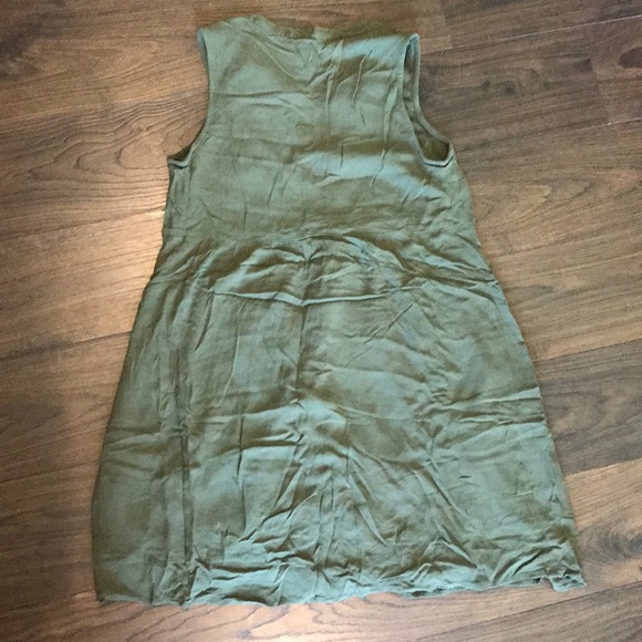 OLD NAVY FOREST GREEN SLEEVELESS DRESS - Picture 4 of 4
